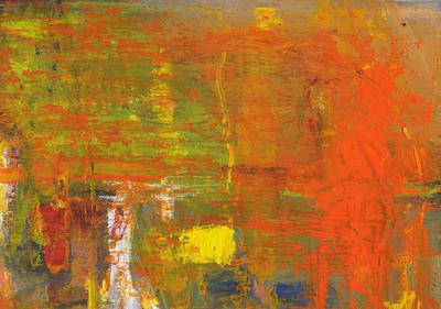 Struggle - oil on canvas - sold