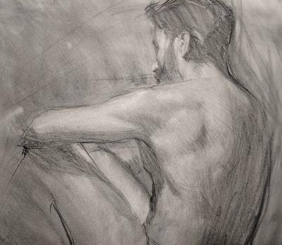 Back of a man